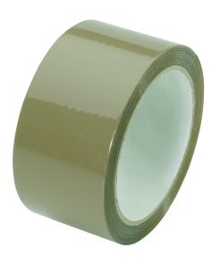 Packband, selbstklebend, Rolle a`66 mtr., 50 mm breit, braun