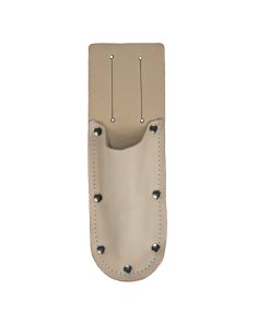 Messertasche kurz, Naturleder