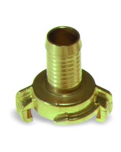 Geka - Schlauchstück, Messing, 1/2"