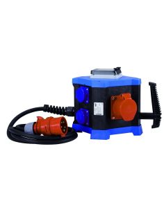 Steckdosenverteiler, 4x230Volt / 1x16A(400V) / 1x32A(400V)