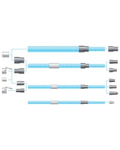 Anschlussmuffe 50/38, antistatisch, Staubsauger