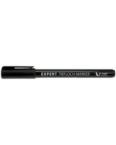 Tieflochmarker, schwarz