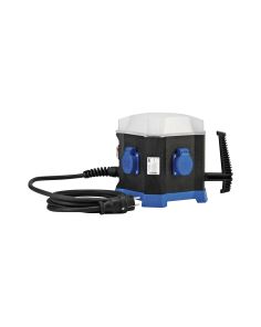 Mobiler Steckdosenverteiler / 250 V / 2,5 Meter mit Licht