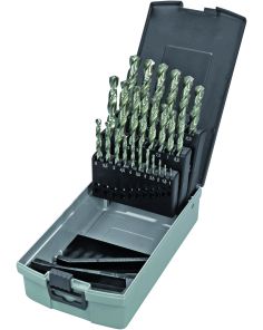 Bohrer-Set, HSS "Split Point", Stahl 25 Stück