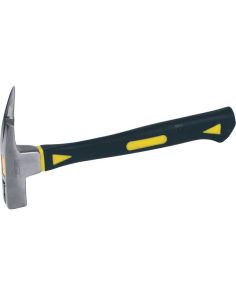 Latthammer "Fiberglas" mit Magnet, gelb