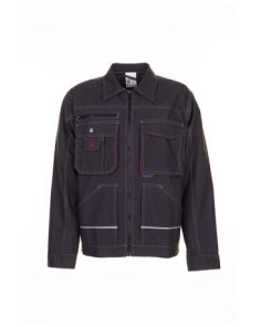 Bundjacke, "Basalt"260 g/m², anthrazit/rot