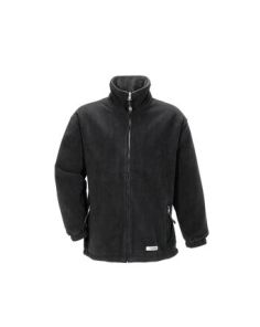 Fleece-Jacke, Planam, schwarz