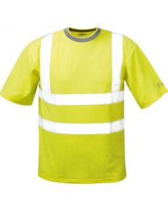 Warnschutz- T-Shirt, neongelb