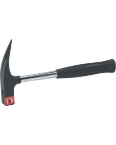 Latthammer mit Magnet, blank,schwarz