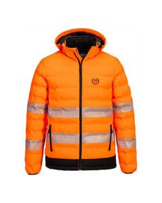 Warnschutz-Tunneljacke, beheizbar, orange