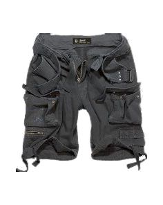 Shorts "Brandit", kurz, schwarz, dünn