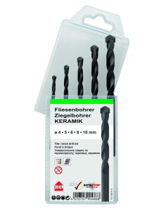 MultiPack Fliesen-/Ziegelbohrer mit TSM HM-Platte