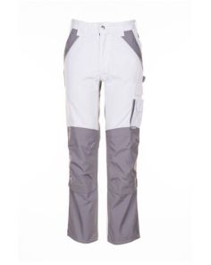 Bundhose "Planam" 280g/m², grau/weiß
