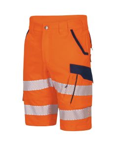 Warnschutz-Shorts, Vizwell, orange