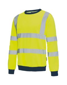 Warnschutz-Sweatshirt, neongelb
