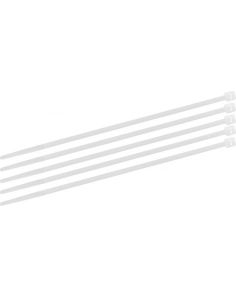 Kabelbinder, 300 x 4,7 mm, a' 100 Stück, weiß