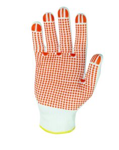 Handschuhe "Feinstrick", rot genoppt
