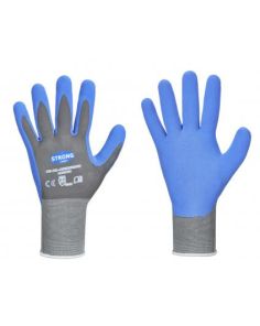 Handschuhe "Nagel Blue" , blau/grau