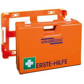 Betriebsverbandkasten, orange, Baustelle/ 50 Personen, gefüllt, DIN 13169  (ab 01.11.2021)