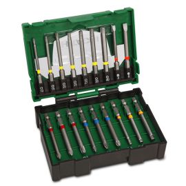 Bit-Set, 18 teilig in einer Box, lange Bits (Hikoki)