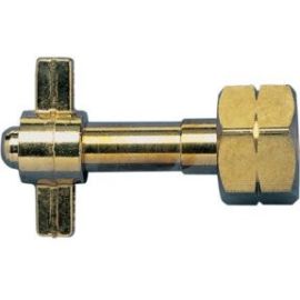 Umfüllstutzen zum Befüllen der Kleinflasche - Propan