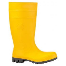 S5-PVC-Stiefel, gelb