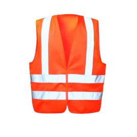 Warnschutz-Weste, orange, mir Schulterreflex