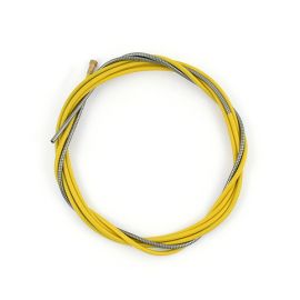 Drahtspirale gelb für Draht ø 1,2 - 1,6 mm , 3,4 m lang