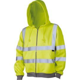 Warnschutz-Sweatjacke, neongelb