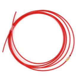 Teflonseele rot für Draht ø 1,0  kompl. 4,4 m, ID 1,5 x 4,0 AD