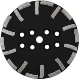 Diamant-Schleiftopf ø 250 mm, rund, Abrasiv, schwarz