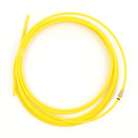 Teflonseele gelb für Draht ø 1,2 - 1,6 mm  kompl. 4,4 m, ID 1,5 x 4,0 AD