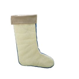 Einziehsocken mit Cordstulpe