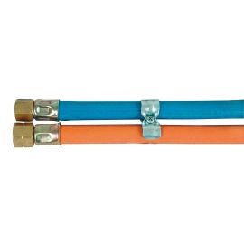 Schlauchpaket Sauerstoff 6,3 x 3,5 / Propan 6,3 x 3,5, 20 m, montiert