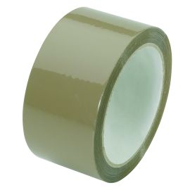 Packband, selbstklebend, Rolle a`66 mtr., 50 mm breit, braun