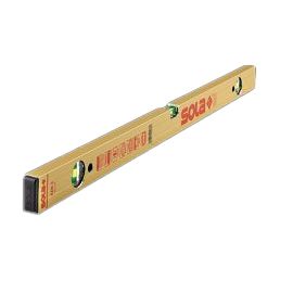 Wasserwaage, gold, magnetisch, 180 cm