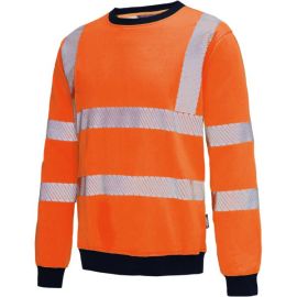 Warnschutz-Sweatshirt, orange