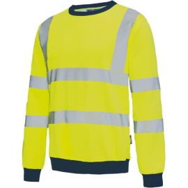 Warnschutz-Sweatshirt, neongelb