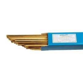 Messinghartlot B-Cu60Zn(Si)(Mn)  ø 2,5 mm x 500 mm, flußmittelgefüllt
