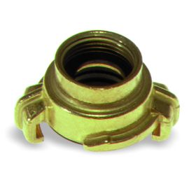 Geka - Gewindestück, Messing, 1