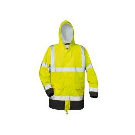 Warnschutz-Regenjacke 