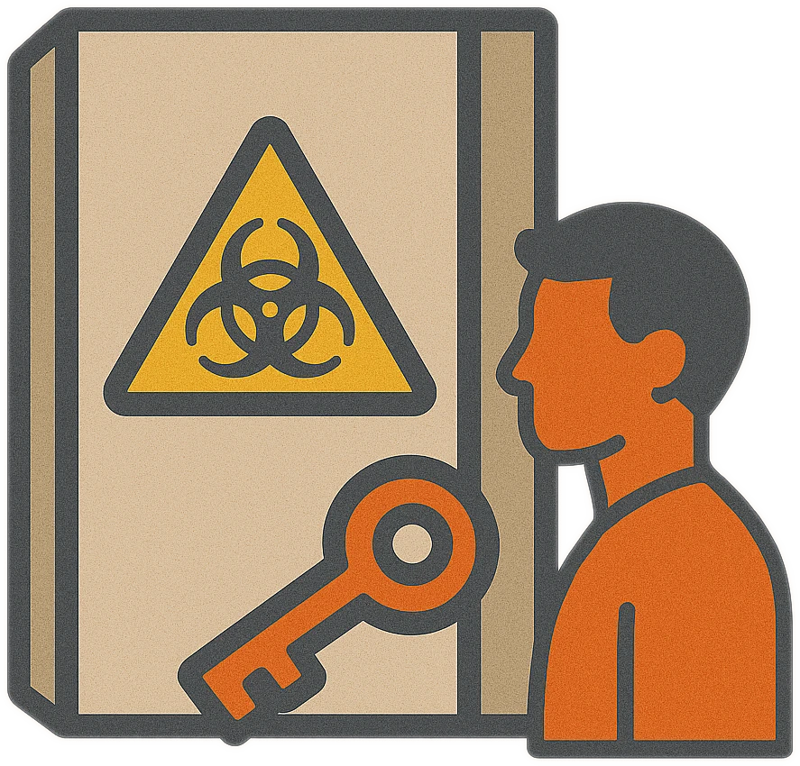 Symbol für Personenschleusen