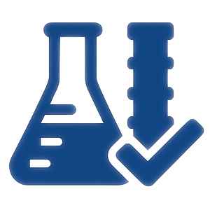 Symbol zur historischen Nutzung von Asbest in Industrie und Bauwesen