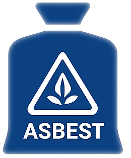 Symbol für Plattenbags zur sicheren und gesetzeskonformen Entsorgung von Asbest