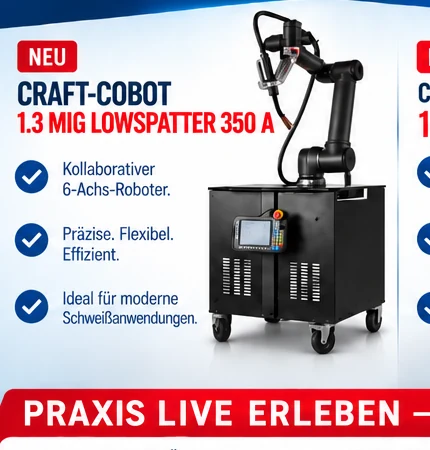 CRAFT-COBOT 1.3 MIG LOWSPATTER 350 A